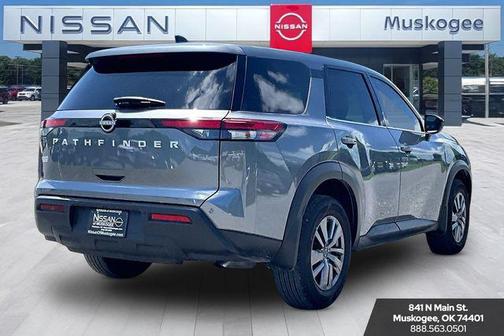 Gun Metallic 2025 Nissan Pathfinder S FWD