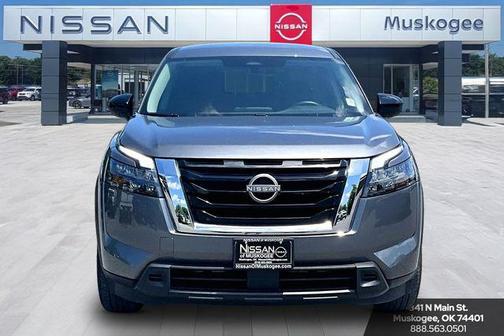 Gun Metallic 2025 Nissan Pathfinder S FWD