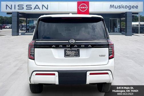 Aspen White 2026 Nissan Armada SV