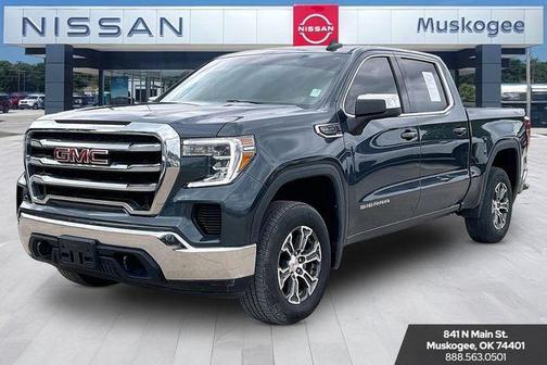 Dark Sky Metallic 2021 GMC Sierra 1500 SLE