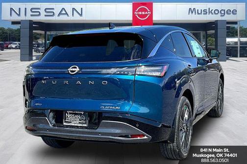 Aurora Blue/Super Black 2026 Nissan Murano Platinum
