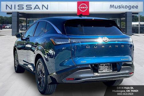 Aurora Blue/Super Black 2026 Nissan Murano Platinum