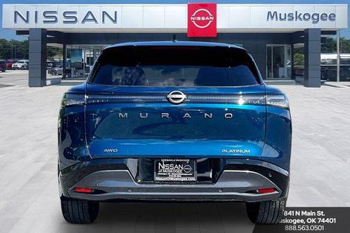 Aurora Blue/Super Black 2026 Nissan Murano Platinum