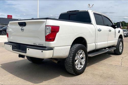 Pearl White 2016 Nissan Titan XD SL