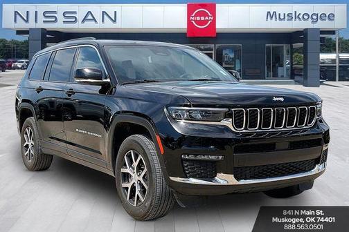 Diamond Black Crystal Pearlcoat 2024 Jeep Grand Cherokee L Limited
