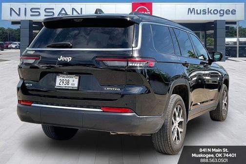 Diamond Black Crystal Pearlcoat 2024 Jeep Grand Cherokee L Limited