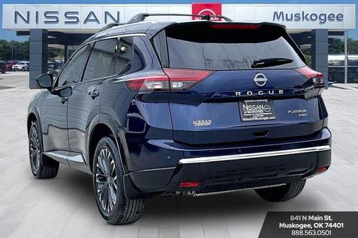 Deep Ocean Blue Pearl 2026 Nissan Rogue Platinum