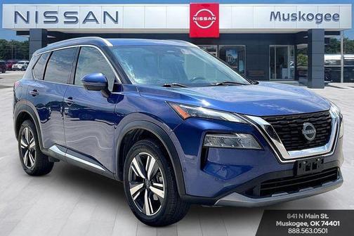 Caspian Blue Metallic 2023 Nissan Rogue SL