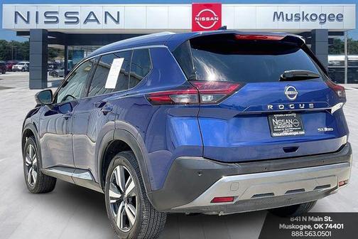 Caspian Blue Metallic 2023 Nissan Rogue SL