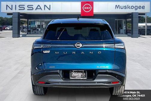 Aurora Blue Pearl Metallic 2026 Nissan Murano Platinum