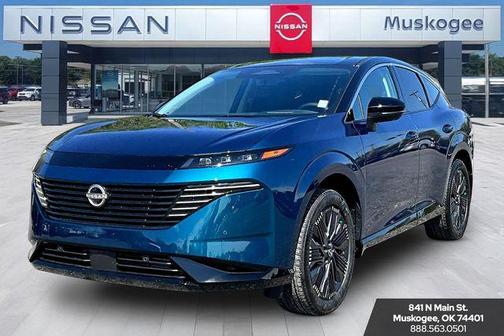 Aurora Blue/Super Black 2026 Nissan Murano Platinum
