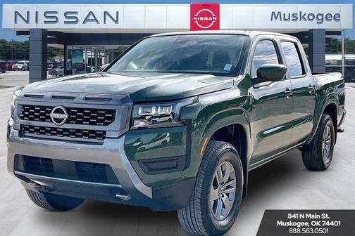 Tactical Green Metallic 2026 Nissan Frontier SV