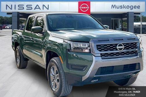 Tactical Green Metallic 2026 Nissan Frontier SV