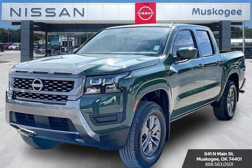 Tactical Green Metallic 2026 Nissan Frontier SV