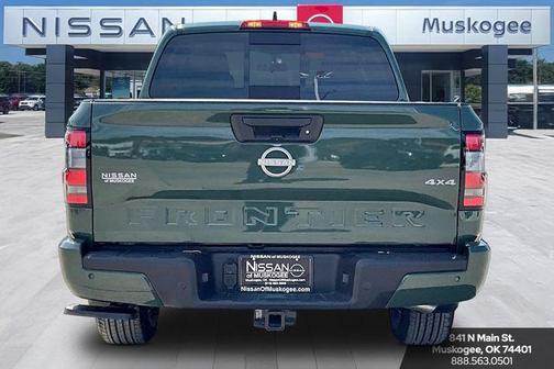 Tactical Green Metallic 2026 Nissan Frontier SV