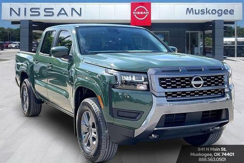 Tactical Green Metallic 2026 Nissan Frontier SV