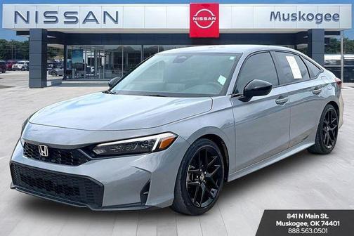 Urban Gray Pearl 2025 Honda Civic Sport
