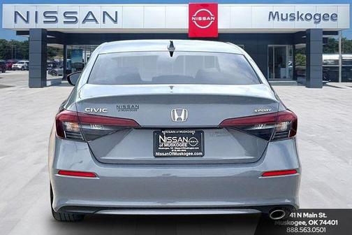 Urban Gray Pearl 2025 Honda Civic Sport