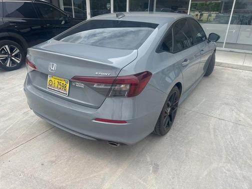 Urban Gray Pearl 2025 Honda Civic Sport