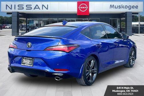 Apex Blue Pearl 2025 Acura Integra A-SPEC Technology
