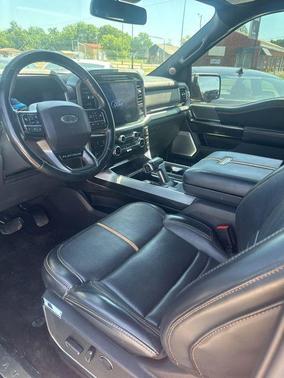 Antimatter Blue Metallic 2022 Ford F-150 Platinum