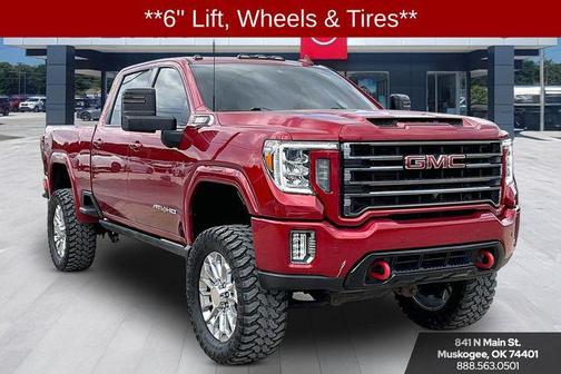 Cayenne Red Tintcoat 2021 GMC Sierra 2500 AT4