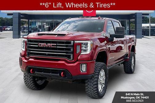 Cayenne Red Tintcoat 2021 GMC Sierra 2500 AT4