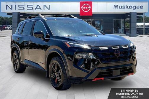 Super Black 2025 Nissan Rogue Rock Creek