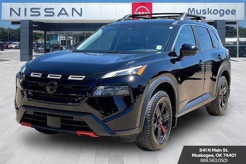 Super Black 2025 Nissan Rogue Rock Creek