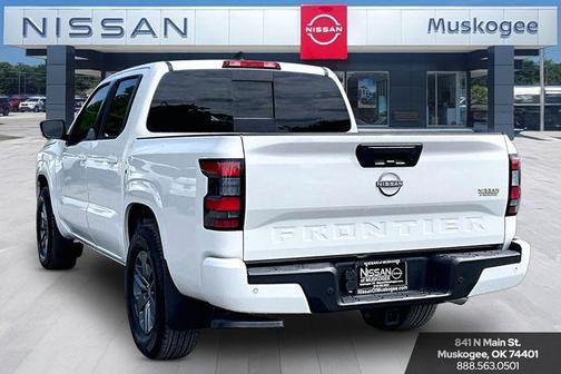 Glacier White 2026 Nissan Frontier SV