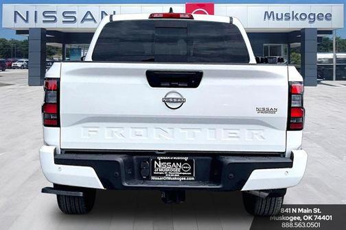 Glacier White 2026 Nissan Frontier SV
