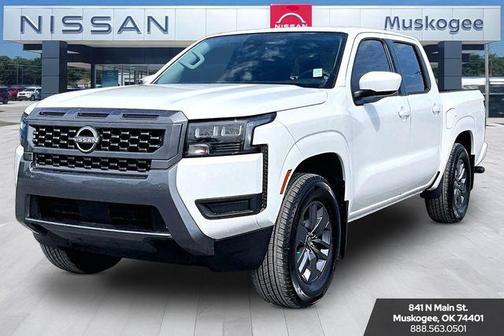 Glacier White 2026 Nissan Frontier SV