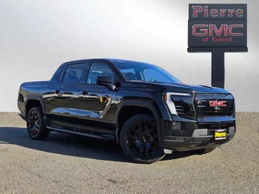 Onyx Black 2026 GMC Sierra EV Elevation