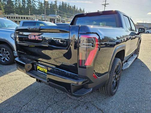 Onyx Black 2026 GMC Sierra EV Elevation