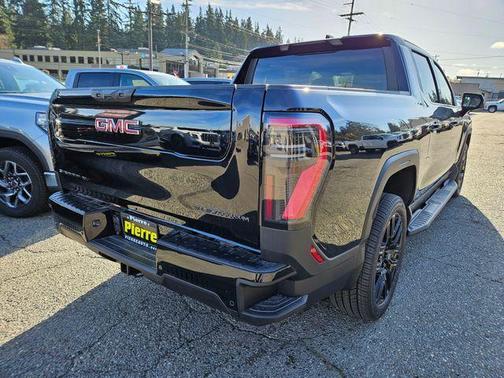 Onyx Black 2026 GMC Sierra EV Elevation