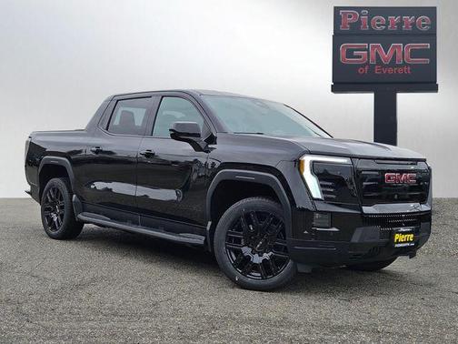 Onyx Black 2026 GMC Sierra EV Elevation