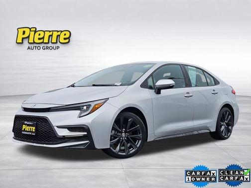 Classic Silver Metallic 2024 Toyota Corolla SE