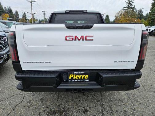 Summit White 2026 GMC Sierra EV Elevation