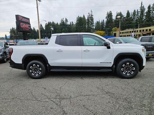 Summit White 2026 GMC Sierra EV Elevation