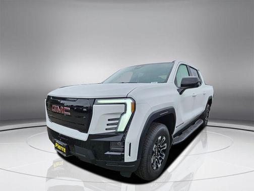 Summit White 2026 GMC Sierra EV Elevation