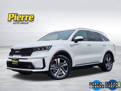 Snow White Pearl 2022 Kia Sorento Plug-In Hybrid SX Prestige