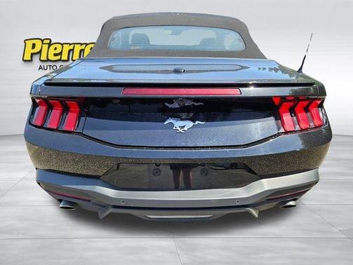 Shadow Black 2025 Ford Mustang EcoBoost Premium