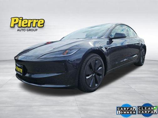 Stealth Gray 2025 Tesla Model 3 Long Range