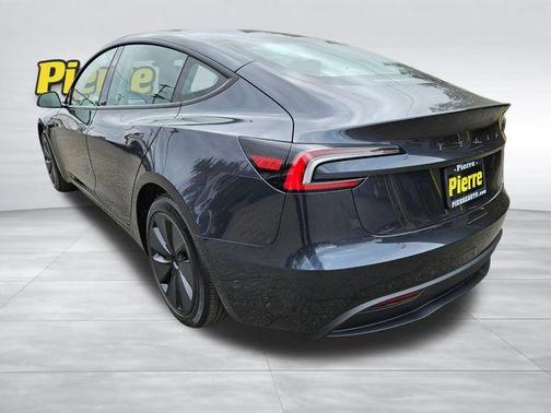 Stealth Gray 2025 Tesla Model 3 Long Range