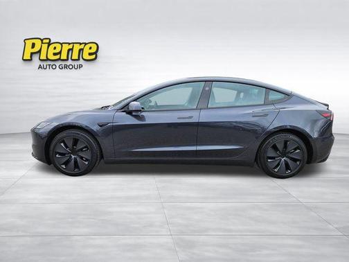 Stealth Gray 2025 Tesla Model 3 Long Range