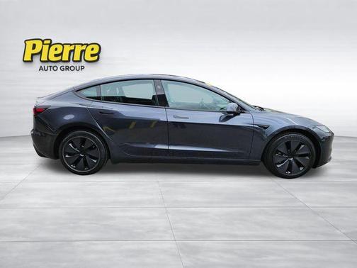 Stealth Gray 2025 Tesla Model 3 Long Range