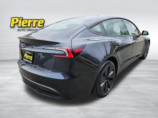 Stealth Gray 2025 Tesla Model 3 Long Range