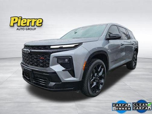 Sterling Gray Metallic 2024 Chevrolet Traverse RS