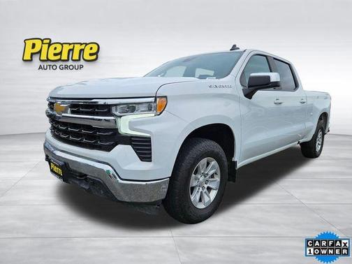 Summit White 2023 Chevrolet Silverado 1500 LT