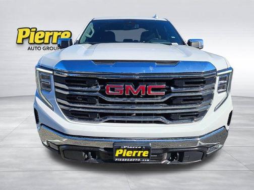 Summit White 2025 GMC Sierra 1500 SLT